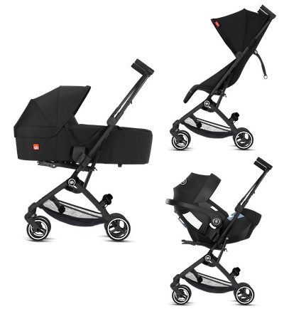 GB Pockit Plus All City - Seating configurations for newborn baby - travel system or pram