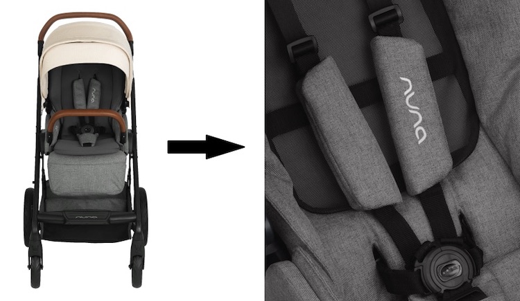 Nuna MIXX 2019 - No re-thread harness