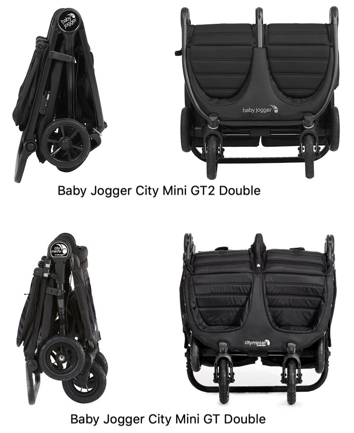 city mini gt double stroller dimensions