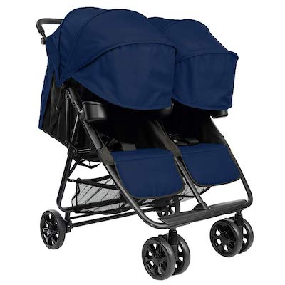 slimmest double stroller