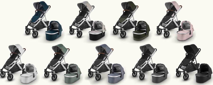 UPPAbaby VISTA V2 - All colors for 2020 UPPAbaby VISTA V2 - All colors for 2020