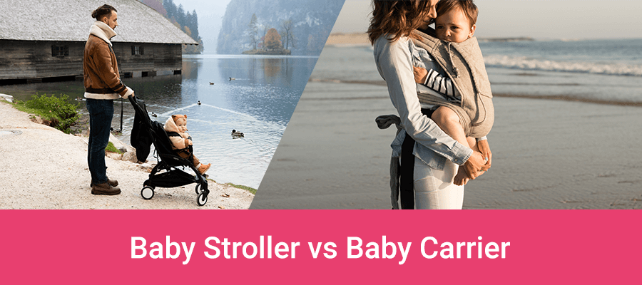 stroller atau baby carrier