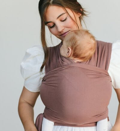 Solly Baby Wrap is made of Lenzing Modal fabric Solly Baby Wrap is usable from birth up to 25 pounds