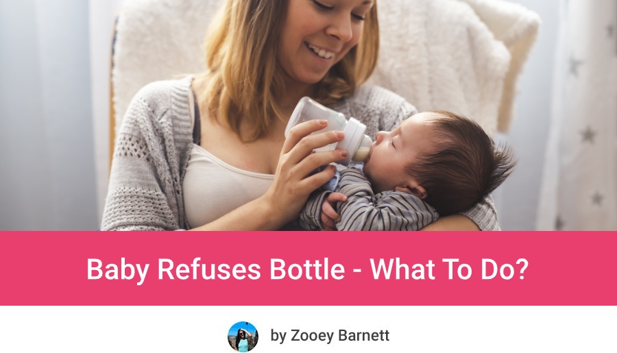 breastfed baby refusing bottle