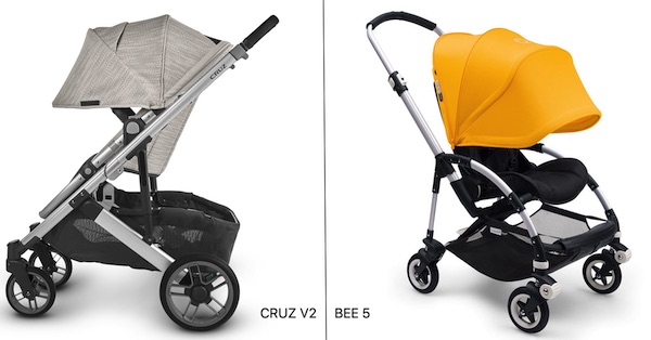 uppababy minu vs bugaboo bee