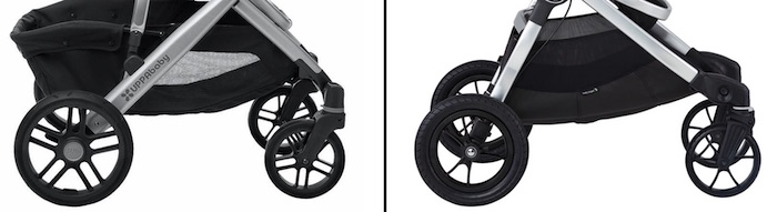 Wheels Vista wheels vs City Select wheels
