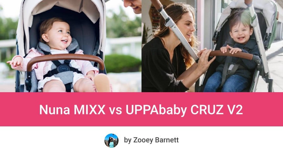 nuna mixx vs uppababy cruz v2 comparison