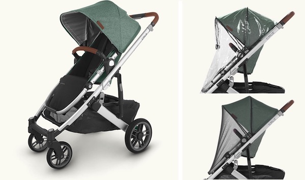 what's included with cruz v2 2020 uppa baby