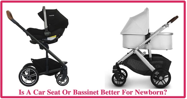 Car Seat or Bassinet For Newborn Baby, carseat stroller vs carrycot