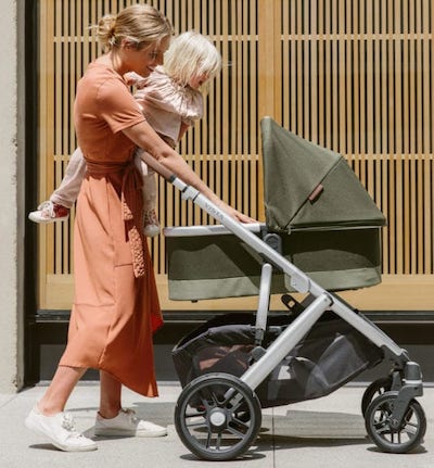 old fashioned bassinet stroller