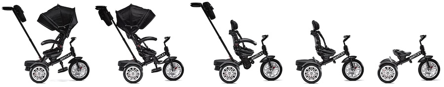 Bentley Tricycle Stroller Bentley Tricycle Stroller is one of the trikes that feature reversible seat