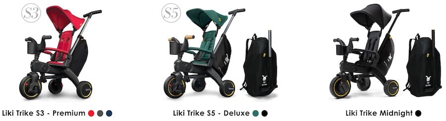 Doona Liki Trike S5 vs S3