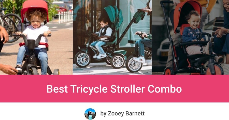 Canopy & Storage Bag Steering 4in1 Trikes for Kids 6Months-5T UBRAVOO 4-in-1 Kids Tricycle Stroller with 5-Point Belt Brakes 