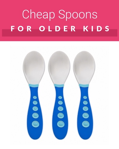 Cheap spoons for toddlers and older kids