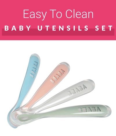 Easy to clean baby utensils