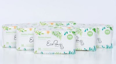 Eco Pea Co Newborn Diapers Month Supply