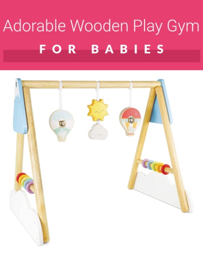 Le Toy Van Hot Air Balloon Wooden Activity Gym