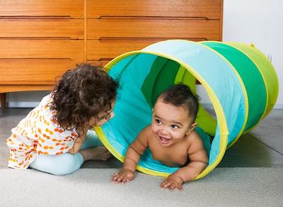 Organic Cotton Lovevery Play Tunnel