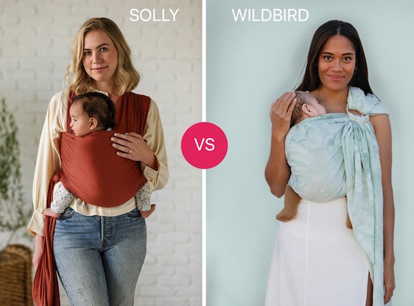 Solly Baby Wrap vs WildBird Ring Sling NOV 2023