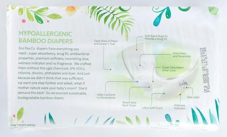 Eco Pea Co Diapers Ingredients Eco Pea Co Diapers Ingredients