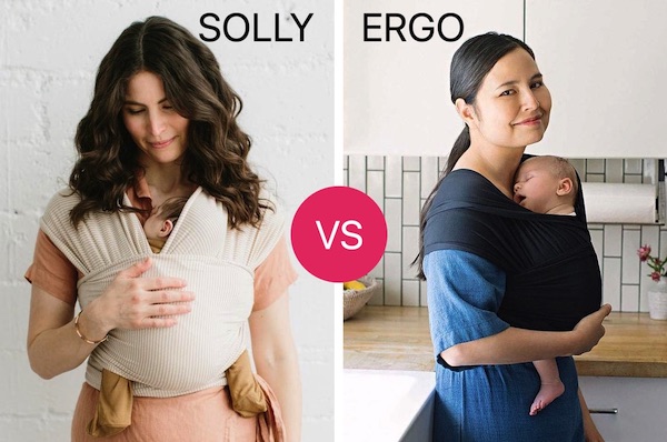 Solly Baby Wrap vs Ergo Aura - Which one is better? Solly Baby Wrap vs Ergo Aura - Which one is better investment