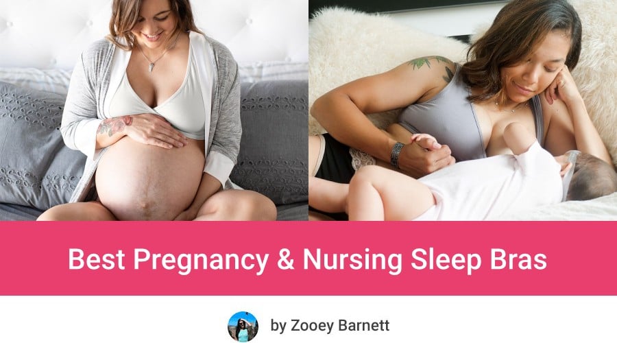 best pregnancy and nursing sleep bras