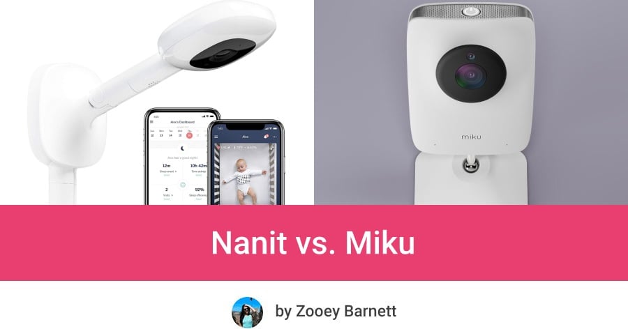 Nanit vs Miku baby monitor review