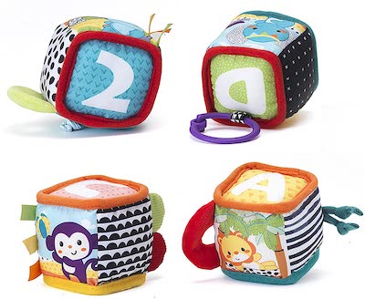 Infantino Discover and play soft blocks developmental toy