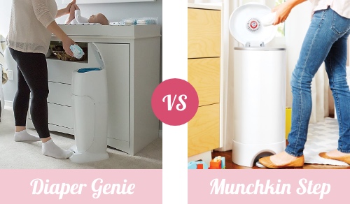 Diaper Genie vs Munchkin - Ease Of Use Diaper Genie vs Munchkin - Ease Of Use & Foot Pedal