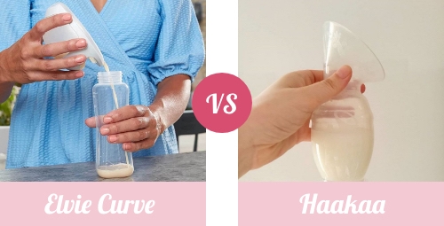 Elvie Curve vs Haakaa - Which Milk Collector Doesn't Hurt? - How To Pour Milk Out Of Elvie Curve