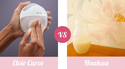 Elvie Curve vs Haakaa - which one is better