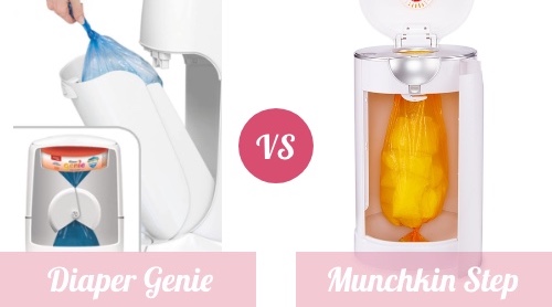 Refills for Diaper Genie & Munchkin Munchkin Step vs Diaper Genie - Refills