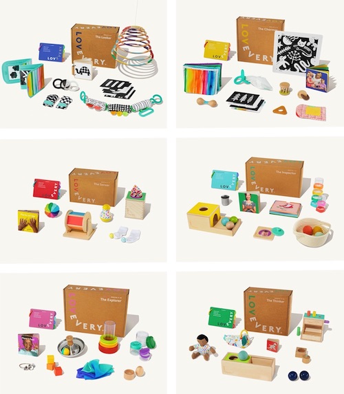 Lovevery 0-12 Months Play Kits Lovevery play kits from 0 to 12 months