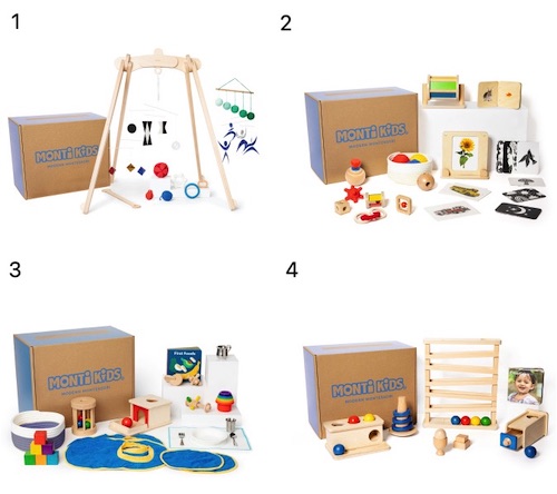 MontiKids first year toy boxes MontiKids first year toy boxes