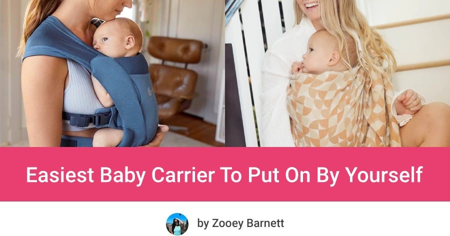 Easiest Baby Carrier To Put On on your own