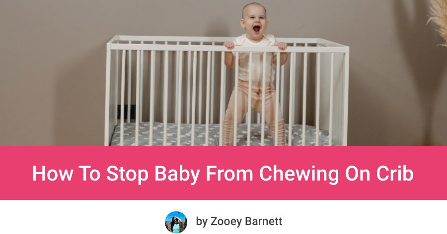 Baby biting crib best sale paint