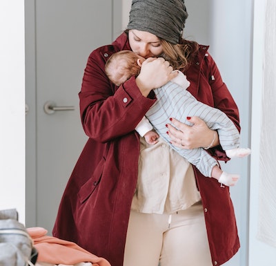 Telling grandparents not to kiss baby