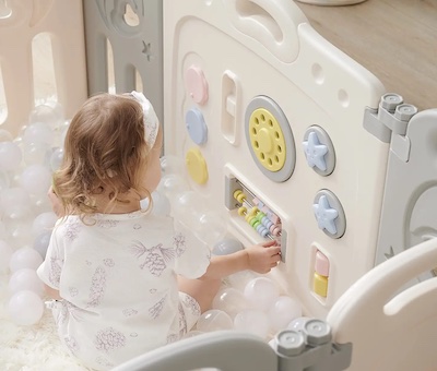 Fortella Cloud Castle Playpen Fortella Cloud Castle Foldable Playpen