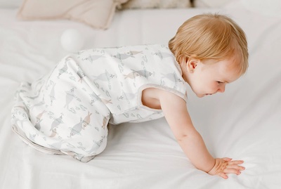 NEST DESIGNS Bamboo Sleeveless Sleep Bag TOG 0.6 NEST DESIGNS Bamboo Sleeveless Sleep Bag TOG 0.6