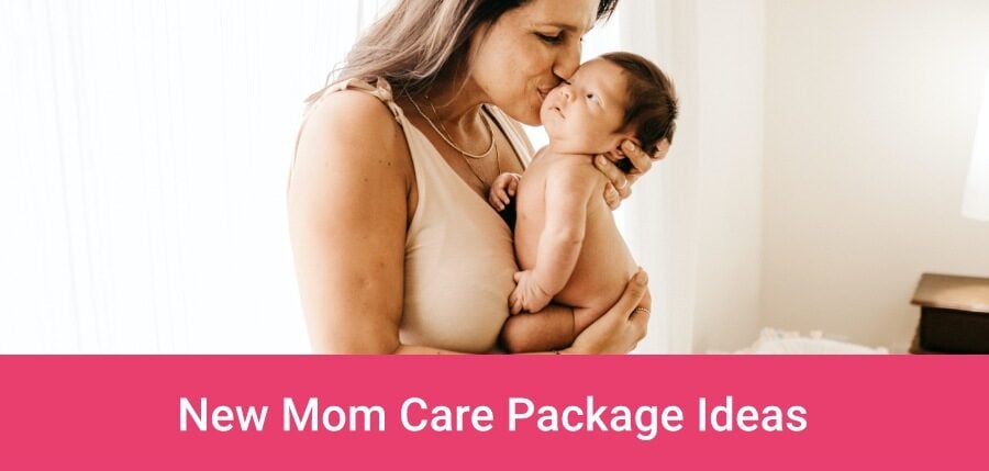 New Mom Care Package Ideas to help new mom feel good about herself