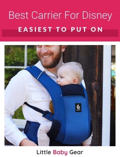 Ergo Baby Away Carrier For Disney easiest to use