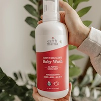 Earth Mama Baby Wash For Eczema and Sensitive Skin