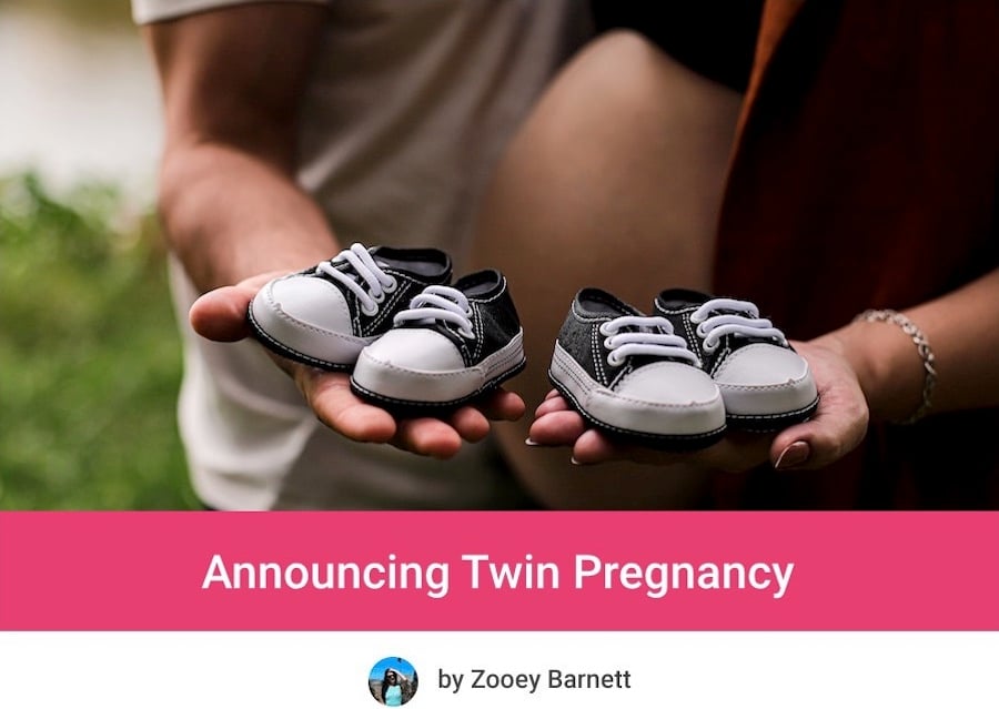 Announcing Twin Pregnancy