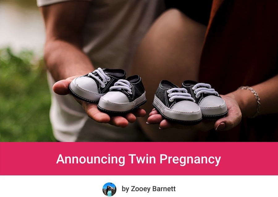 Announcing Twin Pregnancy