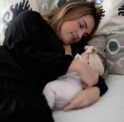 Nursing to sleep Nursing to sleep